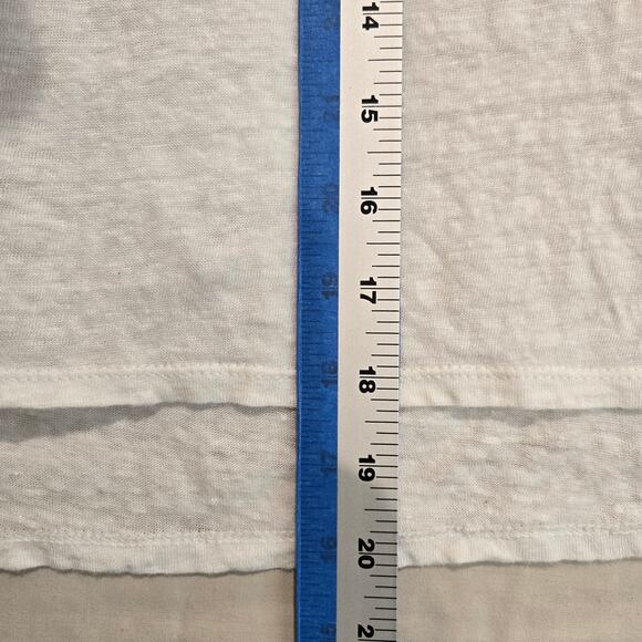 Joie 100% Linen Cropped White T-shirt Oversized Boxy Sz XS Base Layer Capsule - Picture 6 of 7